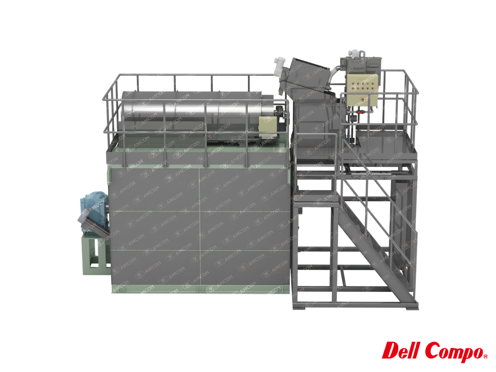 Sludge Dewatering and Fermentation System Dell Compo DC Series