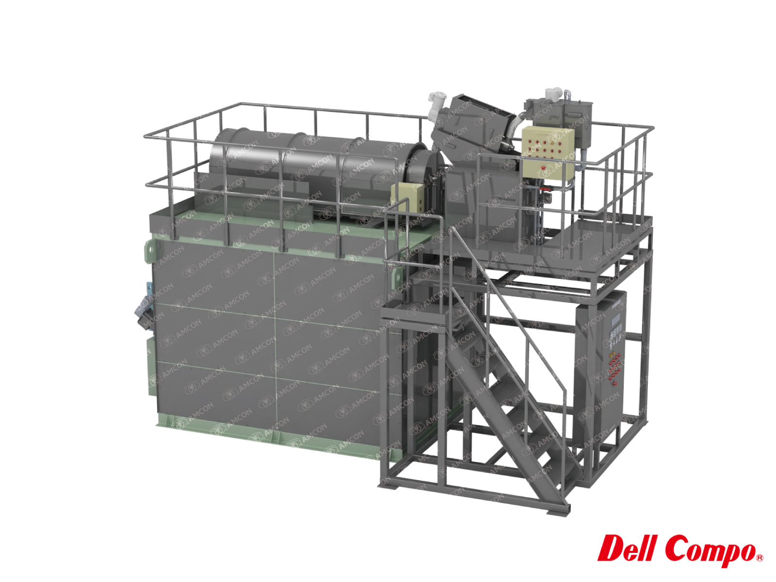 Sludge Dewatering and Fermentation System Dell Compo DC Series