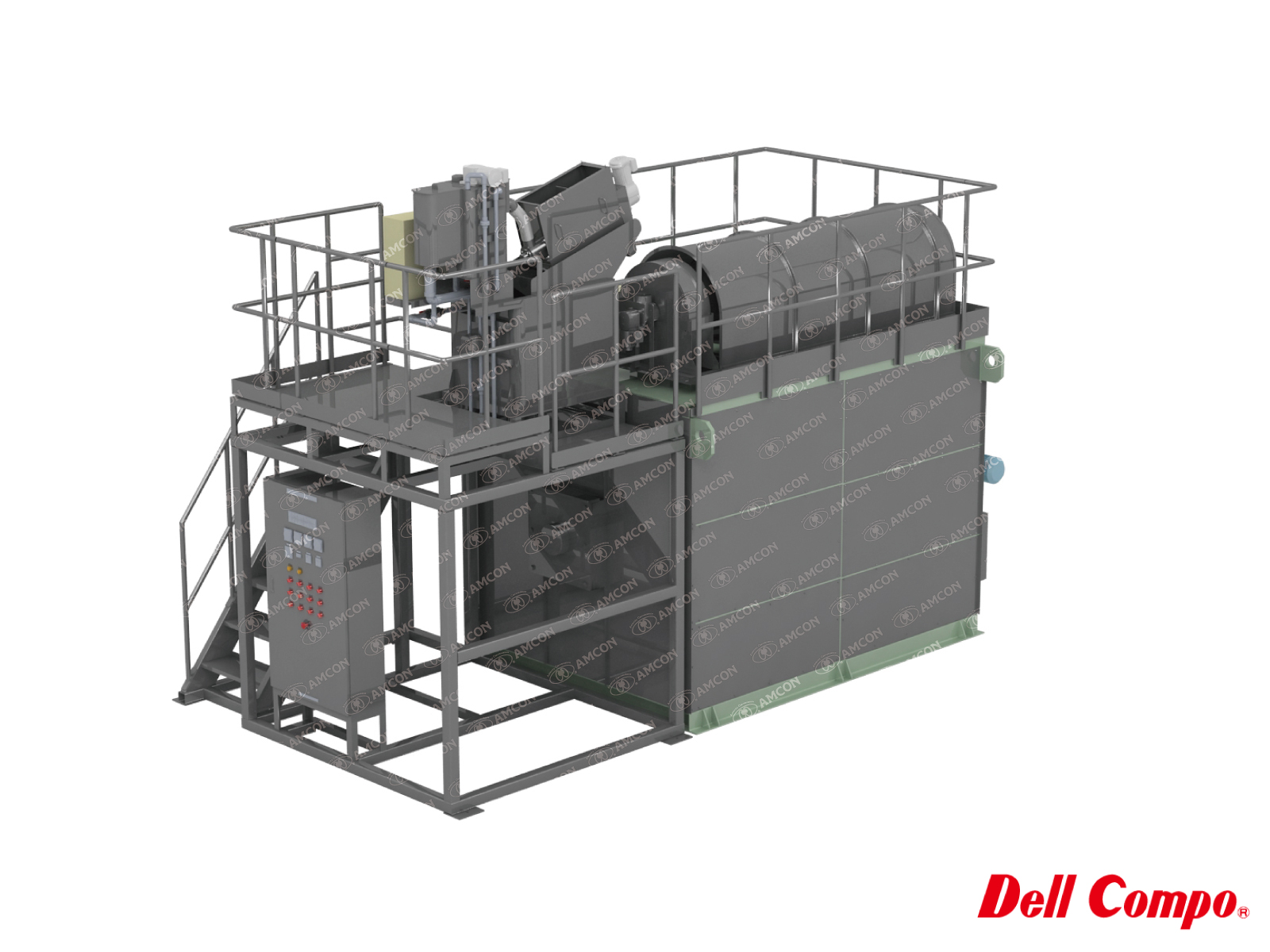 Sludge Dewatering and Fermentation System Dell Compo DC Series