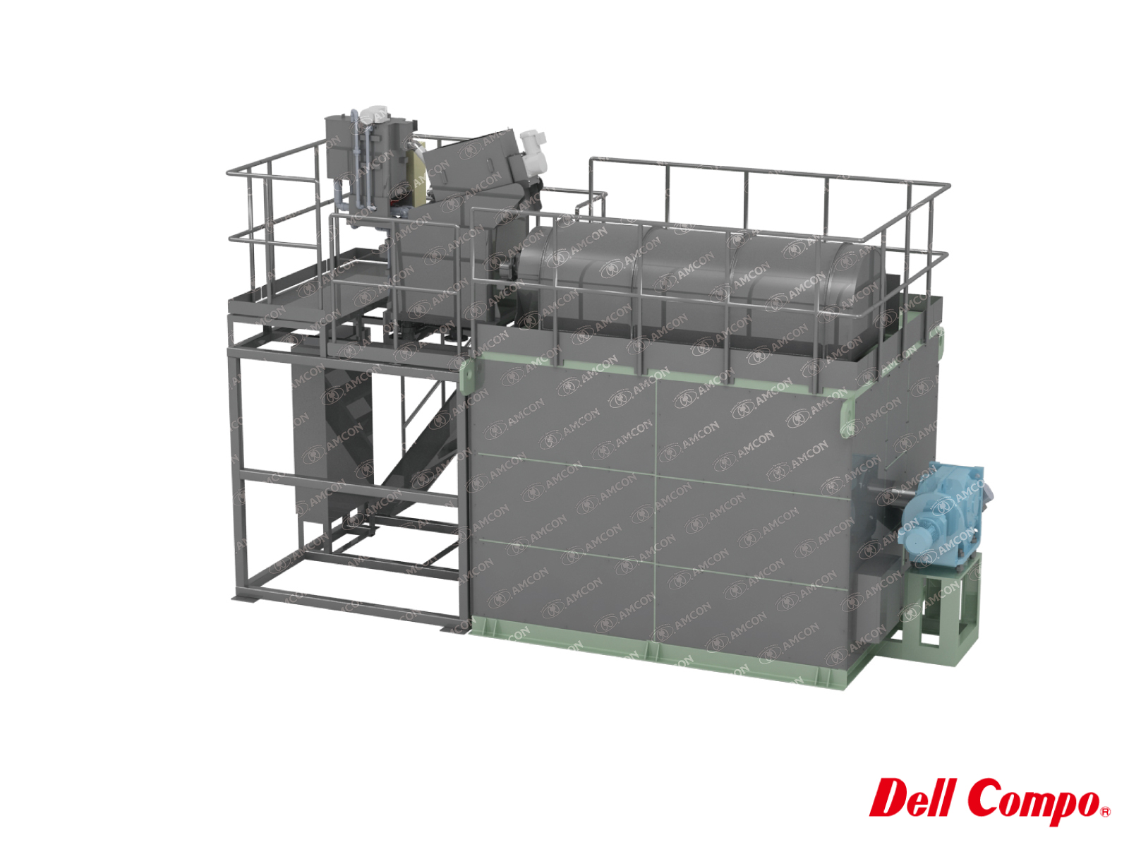 Sludge Dewatering and Fermentation System Dell Compo DC Series
