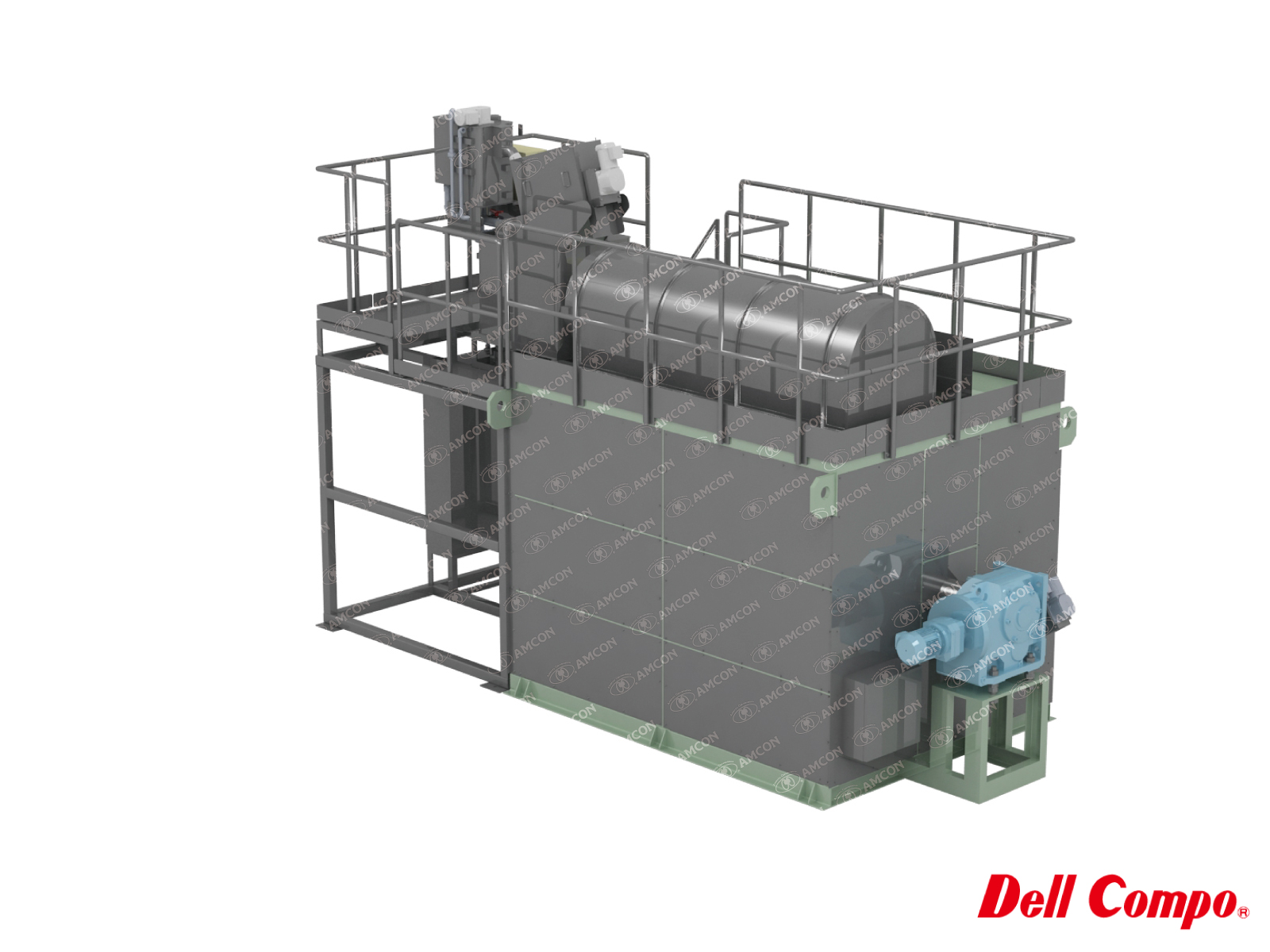 Sludge Dewatering and Fermentation System Dell Compo DC Series