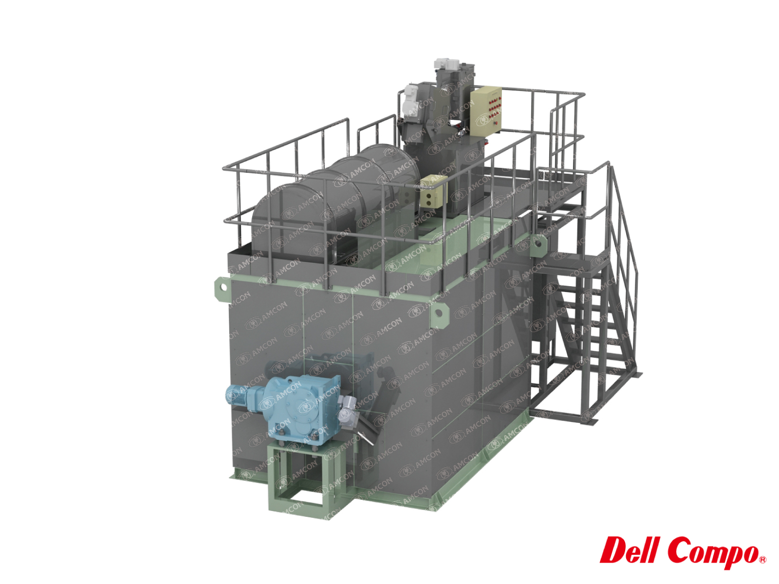 Sludge Dewatering and Fermentation System Dell Compo DC Series