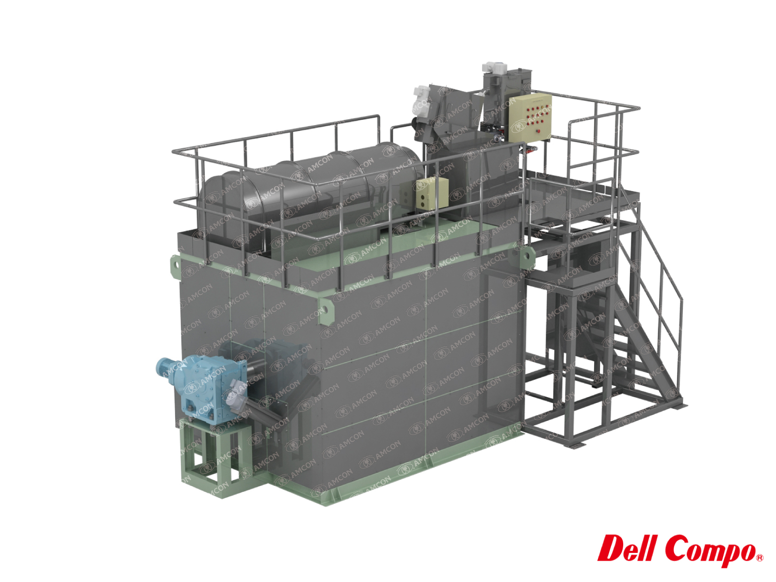 Sludge Dewatering and Fermentation System Dell Compo DC Series