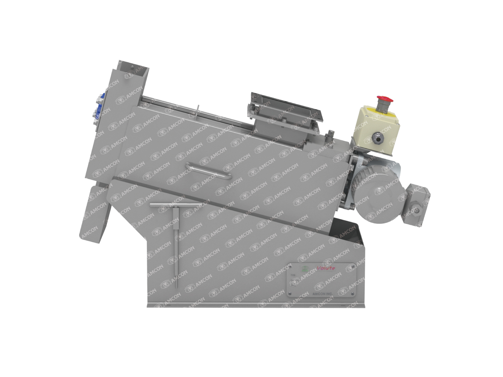Waste Dry Film Photoresist Dewatering Press TV-50F