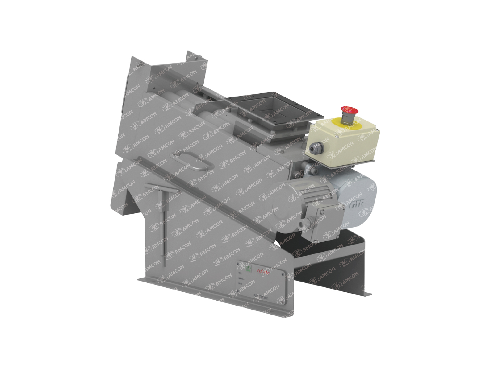 Waste Dry Film Photoresist Dewatering Press TV-50F