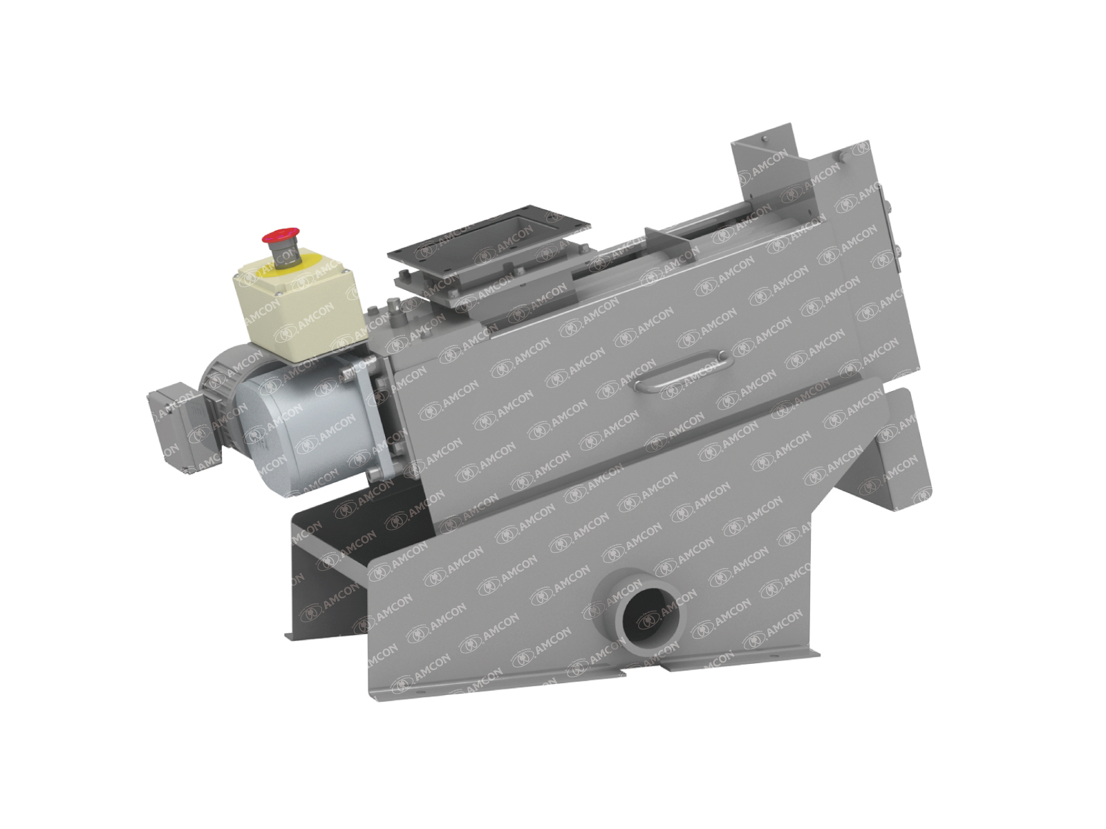 Waste Dry Film Photoresist Dewatering Press TV-50F