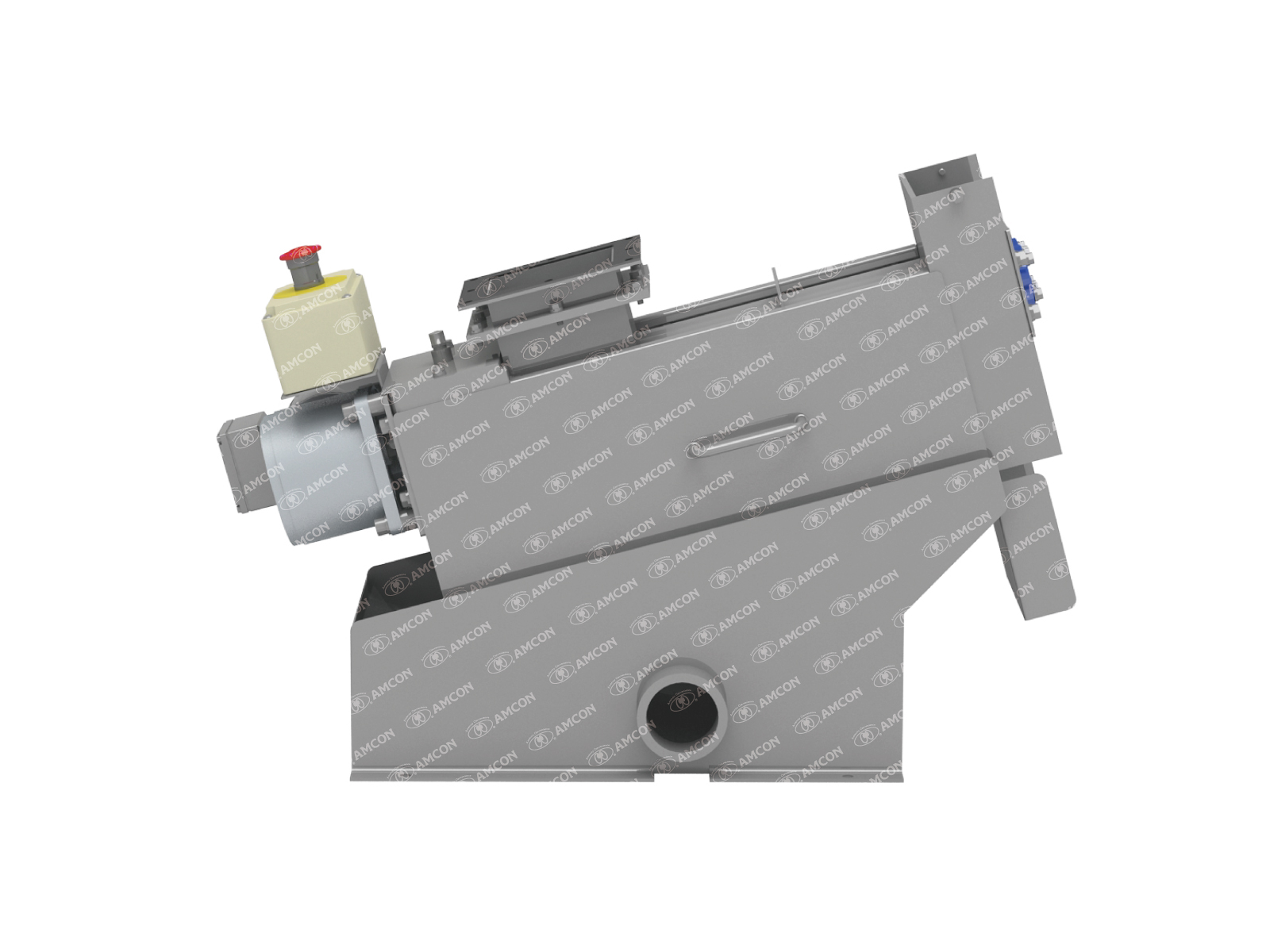 Waste Dry Film Photoresist Dewatering Press TV-50F